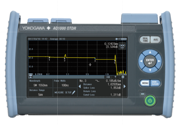 Yokogawa AQ1000 Optical Time Domain Reflectometer