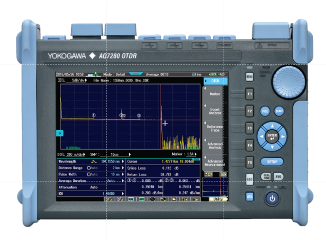 Yokogawa AQ7280 Modular Optical Time Domain Reflectometer