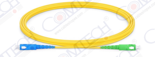 SC/UPC- SC-APC SIMPLEX SM (OS2), 2.0mm (LSZH) PATCH CORD
