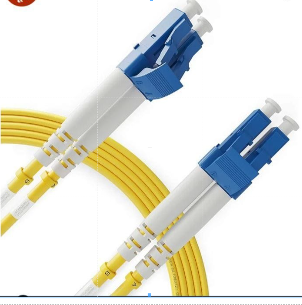 Lc To Lc Fiber Optic Patch Cable SM DX 5 Mtr