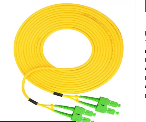 SC-APC DUPLEX PATCH CORD
