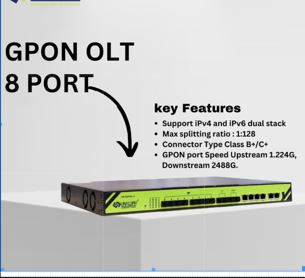 8 PORT GPON OLT